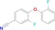 3-Fluoro-4-(2-fluorophenoxy)benzonitrile