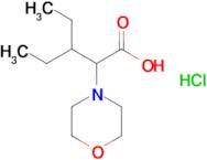 3-Ethyl-2-(morpholin-4-yl)pentanoic acid hydrochloride