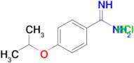 4-(Propan-2-yloxy)benzene-1-carboximidamide hydrochloride