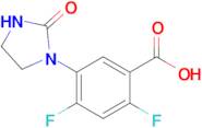 2,4-Difluoro-5-(2-oxoimidazolidin-1-yl)benzoic acid