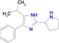 4-Phenyl-5-(propan-2-yl)-2-(pyrrolidin-2-yl)-1h-imidazole