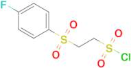 2-(4-Fluorobenzenesulfonyl)ethane-1-sulfonyl chloride