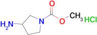 Methyl 3-aminopyrrolidine-1-carboxylate hydrochloride