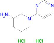 1-(Pyrimidin-4-yl)piperidin-3-amine dihydrochloride
