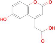 2-(6-Hydroxy-2-oxo-2h-chromen-4-yl)acetic acid