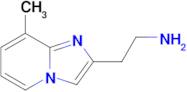 2-{8-methylimidazo[1,2-a]pyridin-2-yl}ethan-1-amine