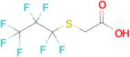 2-[(heptafluoropropyl)sulfanyl]acetic acid