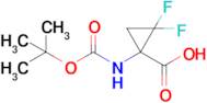 1-{[(tert-butoxy)carbonyl]amino}-2,2-difluorocyclopropane-1-carboxylic acid