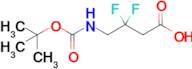 4-{[(tert-butoxy)carbonyl]amino}-3,3-difluorobutanoic acid