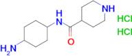 n-(4-Aminocyclohexyl)piperidine-4-carboxamide dihydrochloride