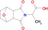2-{3,5-dioxo-10-oxa-4-azatricyclo[5.2.1.0,2,6]decan-4-yl}propanoic acid