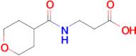 3-[(oxan-4-yl)formamido]propanoic acid