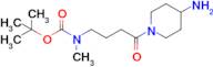 Tert-butyl n-[4-(4-aminopiperidin-1-yl)-4-oxobutyl]-N-methylcarbamate