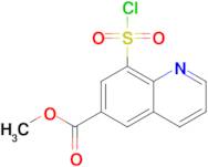 Methyl 8-(chlorosulfonyl)quinoline-6-carboxylate