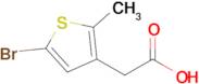 2-(5-Bromo-2-methylthiophen-3-yl)acetic acid