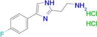 2-[4-(4-fluorophenyl)-1h-imidazol-2-yl]ethan-1-amine dihydrochloride