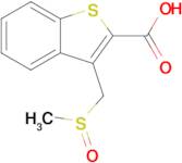 3-(Methanesulfinylmethyl)-1-benzothiophene-2-carboxylic acid