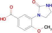 4-Methoxy-3-(2-oxoimidazolidin-1-yl)benzoic acid