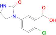 2-Chloro-5-(2-oxoimidazolidin-1-yl)benzoic acid