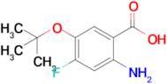 2-Amino-5-(tert-butoxy)-4-fluorobenzoic acid