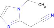 2-(1-Ethyl-1h-imidazol-2-yl)acetonitrile