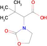 3,3-Dimethyl-2-(2-oxo-1,3-oxazolidin-3-yl)butanoic acid