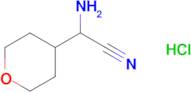 2-Amino-2-(oxan-4-yl)acetonitrile hydrochloride