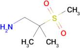 2-Methanesulfonyl-2-methylpropan-1-amine