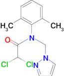 2,2-Dichloro-N-(2,6-dimethylphenyl)-N-[(1h-pyrazol-1-yl)methyl]acetamide