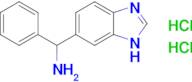 1-(1H-1,3-benzodiazol-6-yl)-1-phenylmethanamine dihydrochloride