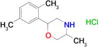 2-(2,5-Dimethylphenyl)-5-methylmorpholine hydrochloride