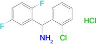 (2-Chlorophenyl)(2,5-difluorophenyl)methanamine hydrochloride