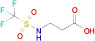 3-(Trifluoromethanesulfonamido)propanoic acid