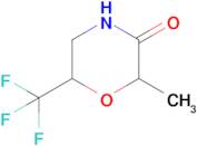 2-Methyl-6-(trifluoromethyl)morpholin-3-one