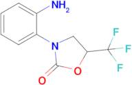 3-(2-Aminophenyl)-5-(trifluoromethyl)-1,3-oxazolidin-2-one