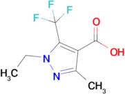 1-Ethyl-3-methyl-5-(trifluoromethyl)-1h-pyrazole-4-carboxylic acid