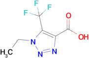 1-Ethyl-5-(trifluoromethyl)-1h-1,2,3-triazole-4-carboxylic acid