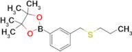 4,4,5,5-Tetramethyl-2-{3-[(propylsulfanyl)methyl]phenyl}-1,3,2-dioxaborolane