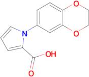 1-(2,3-Dihydro-1,4-benzodioxin-6-yl)-1h-pyrrole-2-carboxylic acid