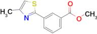 Methyl 3-(4-methyl-1,3-thiazol-2-yl)benzoate