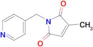 3-Methyl-1-[(pyridin-4-yl)methyl]-2,5-dihydro-1h-pyrrole-2,5-dione