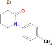 3-Bromo-1-(4-methylphenyl)piperidin-2-one