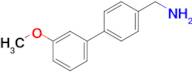 [4-(3-methoxyphenyl)phenyl]methanamine