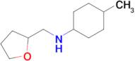 4-Methyl-N-(oxolan-2-ylmethyl)cyclohexan-1-amine