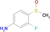 3-Fluoro-4-methanesulfinylaniline