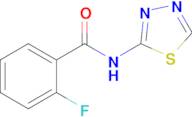 2-Fluoro-N-(1,3,4-thiadiazol-2-yl)benzamide