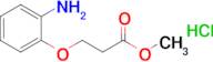 Methyl 3-(2-aminophenoxy)propanoate hydrochloride