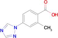 2-Methyl-4-(1h-1,2,4-triazol-1-yl)benzoic acid