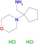 [1-(morpholin-4-yl)cyclopentyl]methanamine dihydrochloride