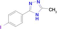 3-(4-iodophenyl)-5-methyl-4H-1,2,4-triazole